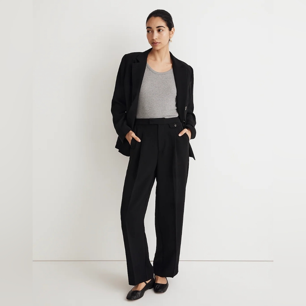 Madewell Rosedale High-Rise Straight Pant
